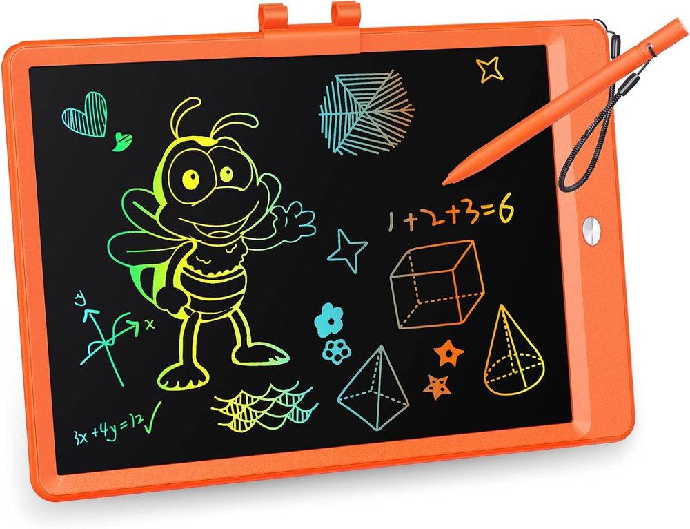 KOKODI LCD writing tablet front view with colorful 10-inch display for creativity