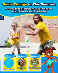 KOKODI SOPPYCID refillable system lets you reuse balloons for multiple sunny sessions.