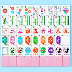 KOLIN American Mahjong tiles 160-set with clear symbols for quick recognition