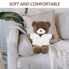 KOMBIUDA soft-plush clothes offer gentle warmth during pretend play.