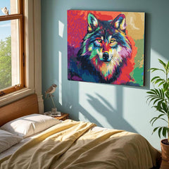 KOMI Wolf acrylic paints dry quickly for vibrant, even coverage