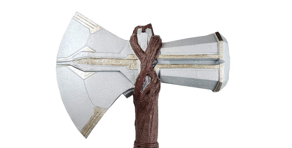 Komikku Gears Otakumod axe detail close up highlighting ergonomic grip and accurate styling.