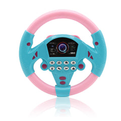 KONALITY Kids Steering Wheel Toy Musical for engaging backseat play with lighted music.