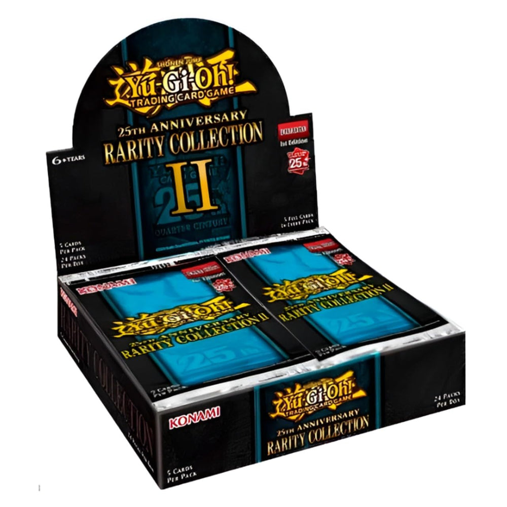 Konami Yu-Gi-Oh! 25th Anniversary II pack front view showing rarity-boost opportunities