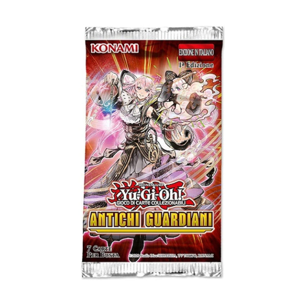 Konami Yu-Gi-Oh! Ancient Guardians collectors rares display highlighting exclusive cards