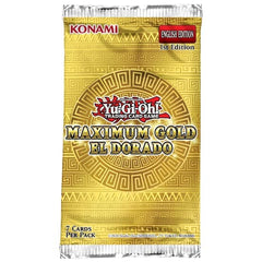 Konami Yu-Gi-Oh! Maximum Gold El Dorado Exodia-inspired pull on display.