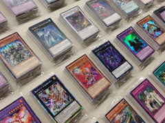Konami Yugioh card packaging and storage helps protect and sort cards.