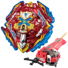 Konikiwa Bey Battling Launcher dual spin sword pullout for powerful launches.