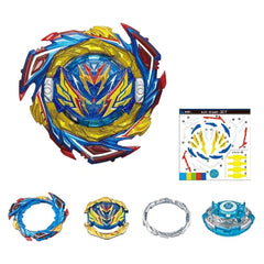 Konikiwa Bey Burst Launcher Set blue ready for quick battles