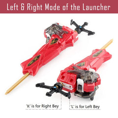 Konikiwa Bey Battling Launcher One Hit Mode concentrates weight for impact.