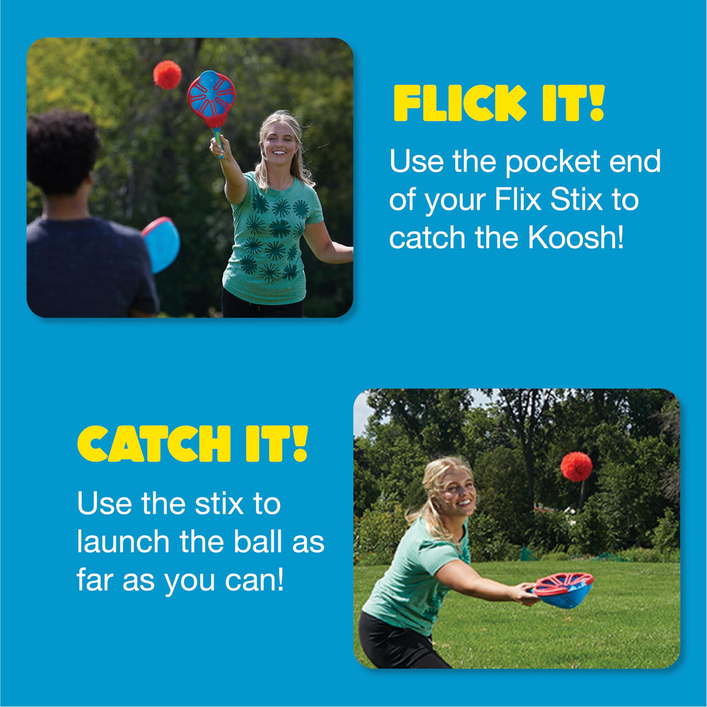 Koosh Flix Stix Head-to-Head invites friendly competition