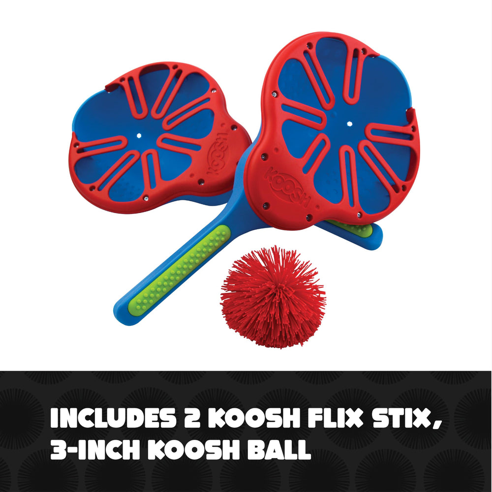 Koosh Flix Stix in-motion showcases long-distance flicking play