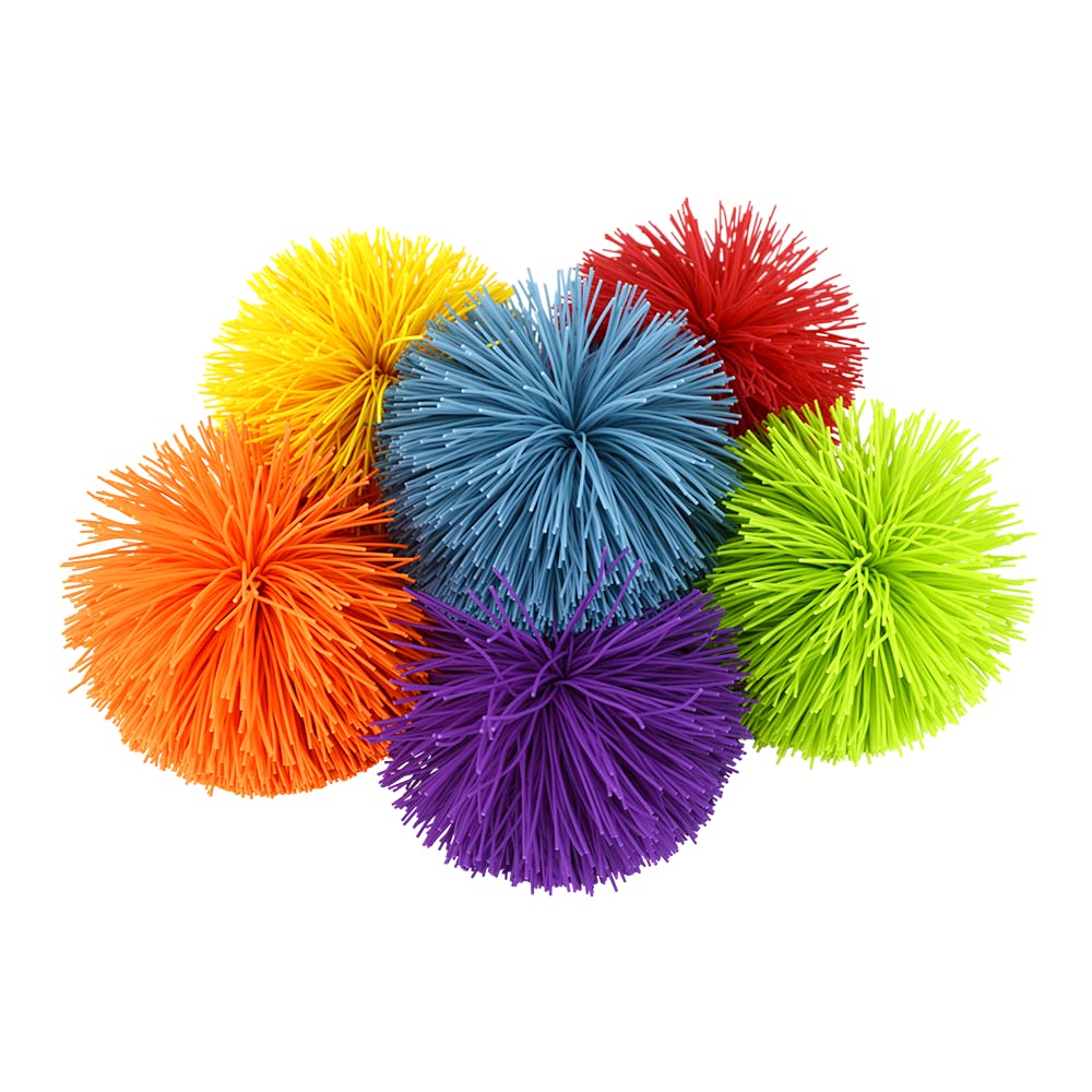 Koosh Mondo Ball durable construction supports repeated use indoors or outdoors