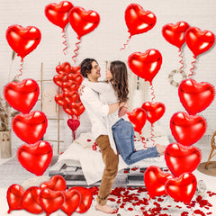 Kortes heart balloons wall decoration adds charm to weddings and romantic nights