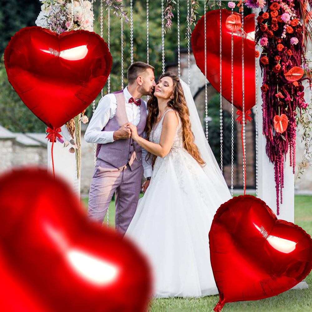 Kortes heart balloons suitable for weddings and proposals