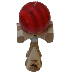 Kotaro Pro Bamboo Kendama cups close-up showing deep cups for reliable catches.
