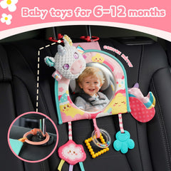Koty hanging baby toys promote reach and visual tracking