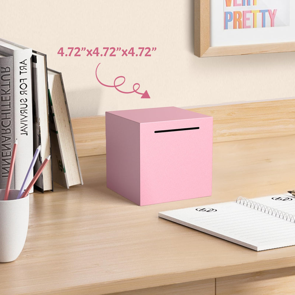 Kozsort piggy bank opens only with a hammer when goals are met.