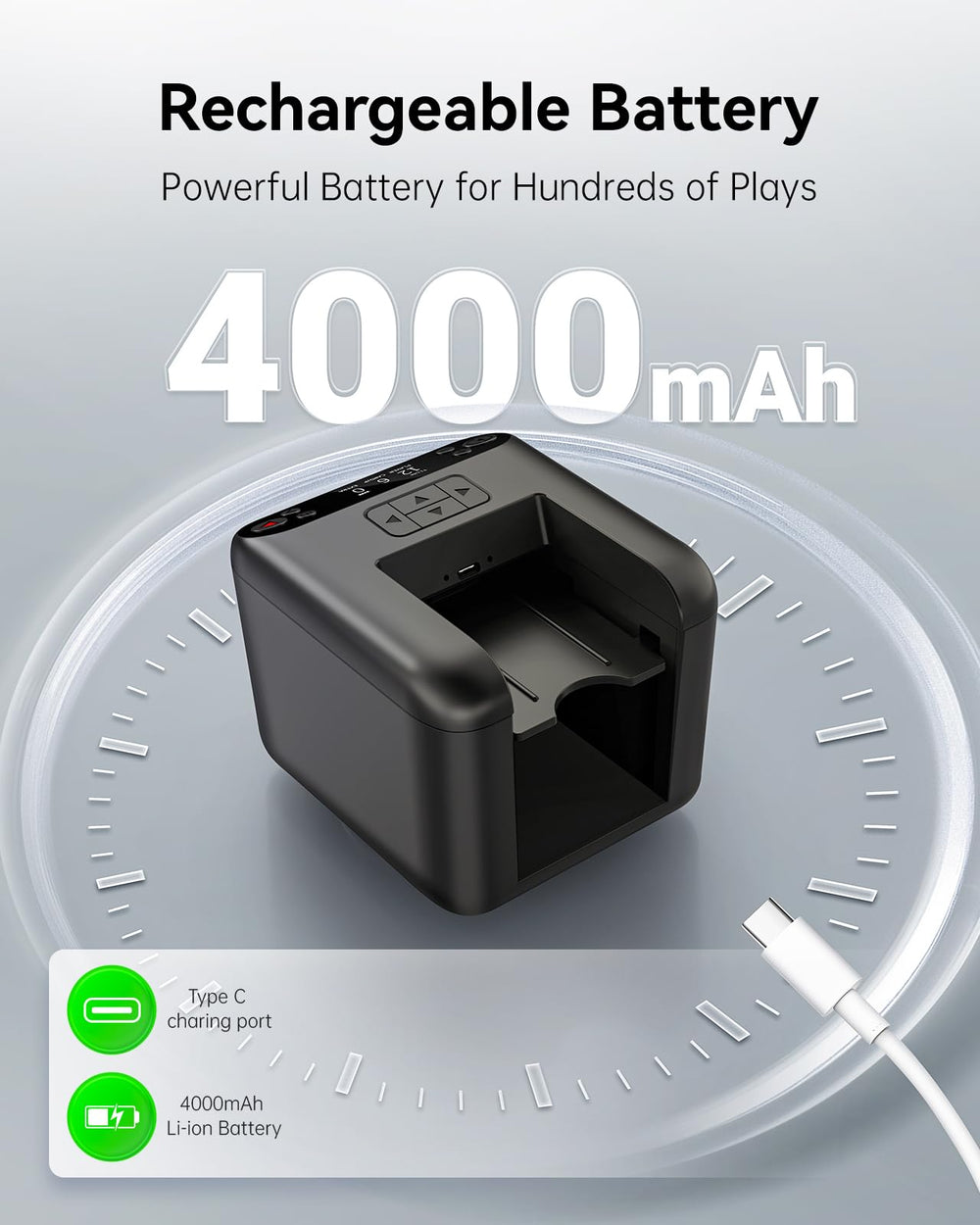 KPAW LED screen provides clear at-a-glance settings.