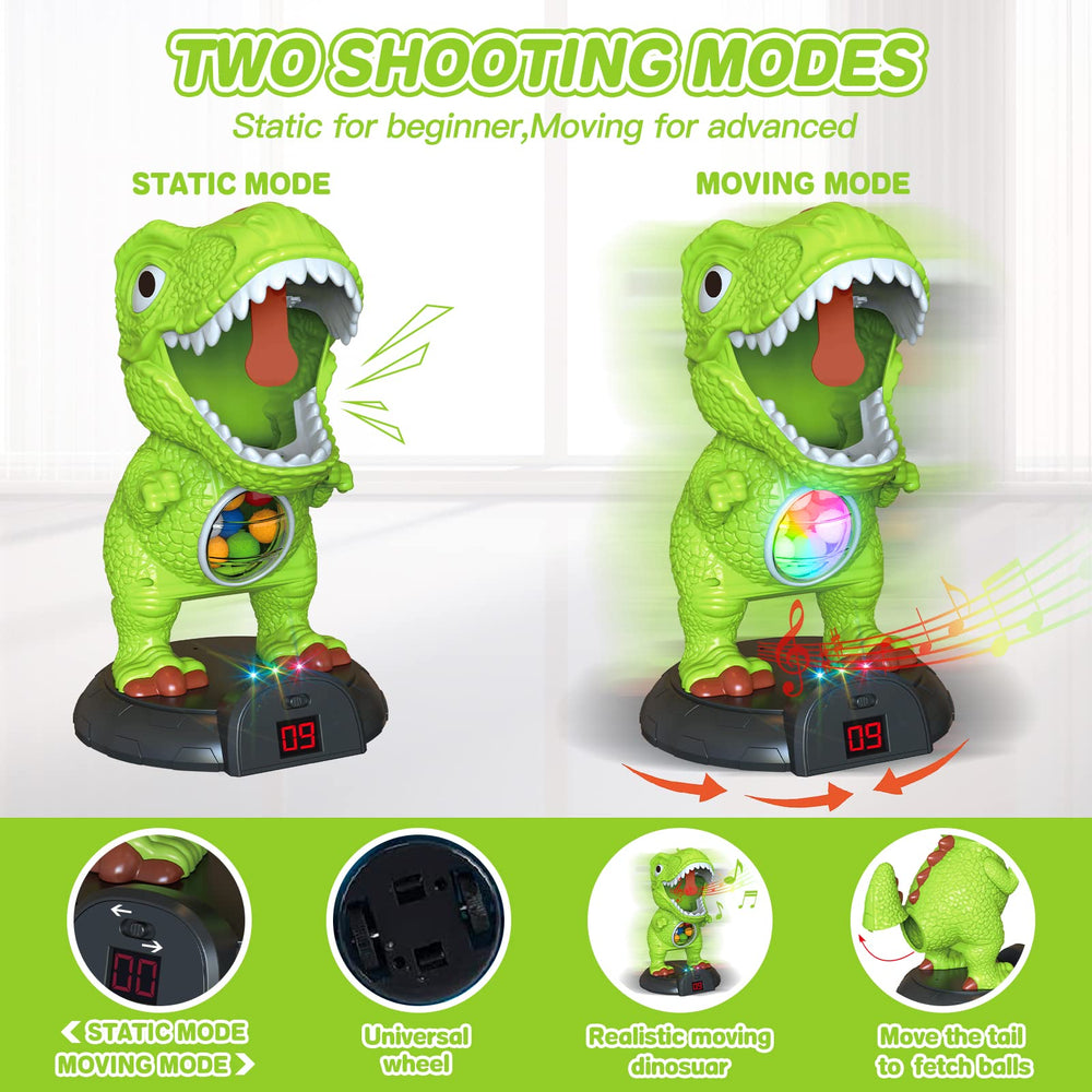 KPPIT air pump gun duo with 360° muzzle for versatile aiming.