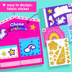 KRAFUN My First Unicorn rainbow bag adds color and portable storage.