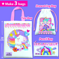 KRAFUN unicorn stickers and fairy gems spark color coordination and design planning