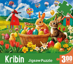 Kribin family-friendly activity suited for puzzlers of all ages.