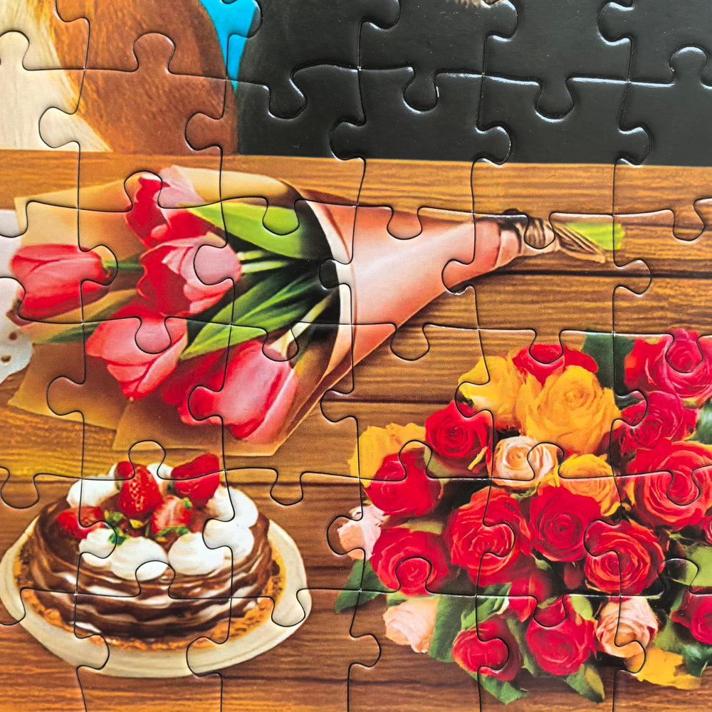 Kribin puppy party color scene offers versatile decor ideas