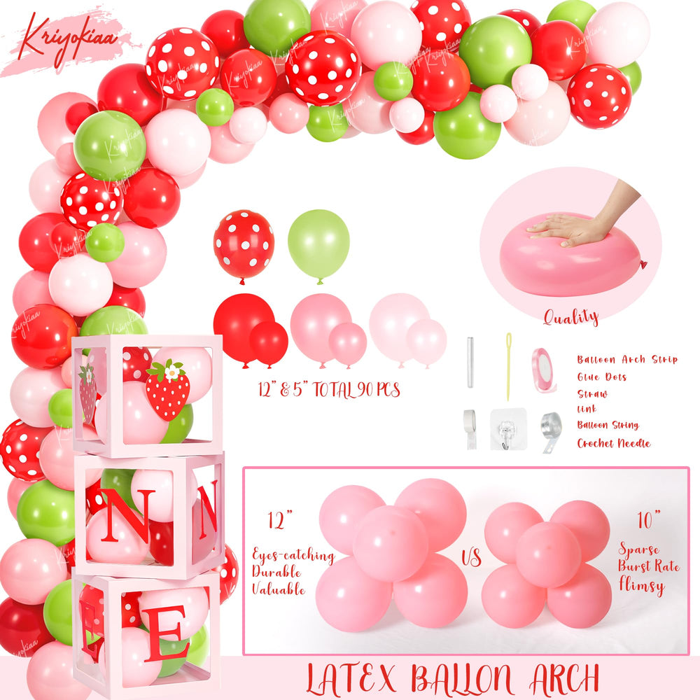 Kriyokiaa balloon box with one letters for milestone decoration.