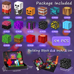 Kryzomat portal-themed adventure set blocks with lava and forest patterns.