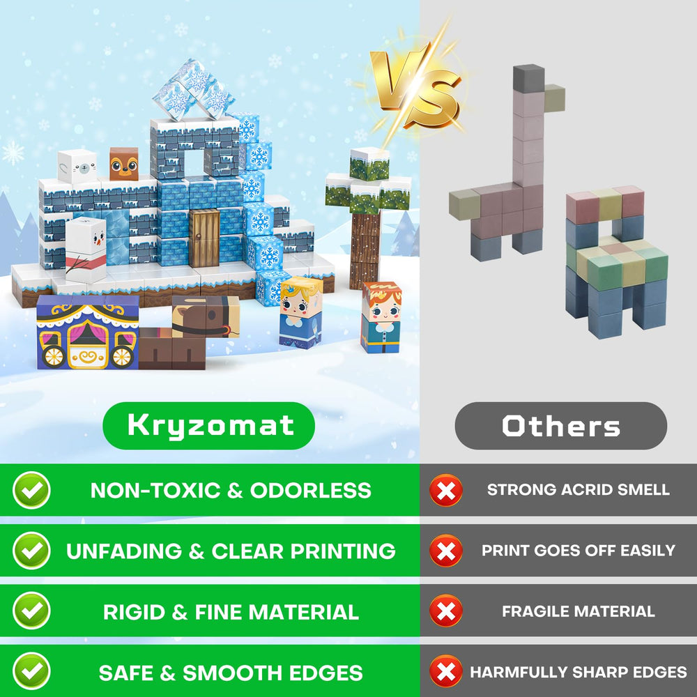Kryzomat safe edges smooth blocks designed for ages 3 and up