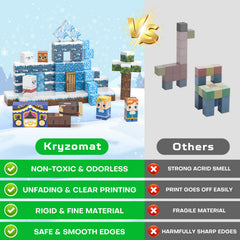 Kryzomat safe edges smooth blocks designed for ages 3 and up