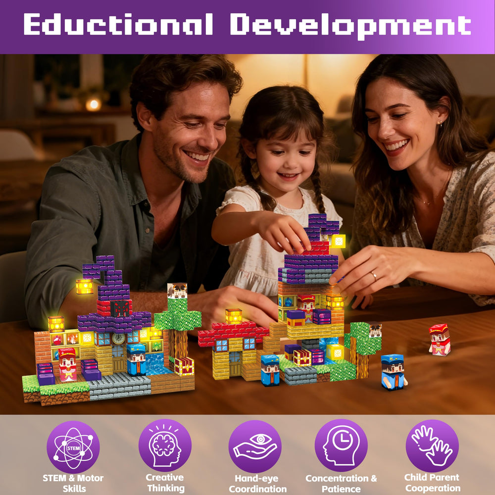 Kryzomat STEM toy supports hand-eye coordination and creative thinking.