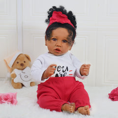KSBD Safety-compliant doll for ages 3+ with soft cloth body