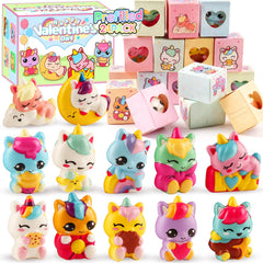 Ksmky valentines squishy boxes prepacked for classroom exchanges