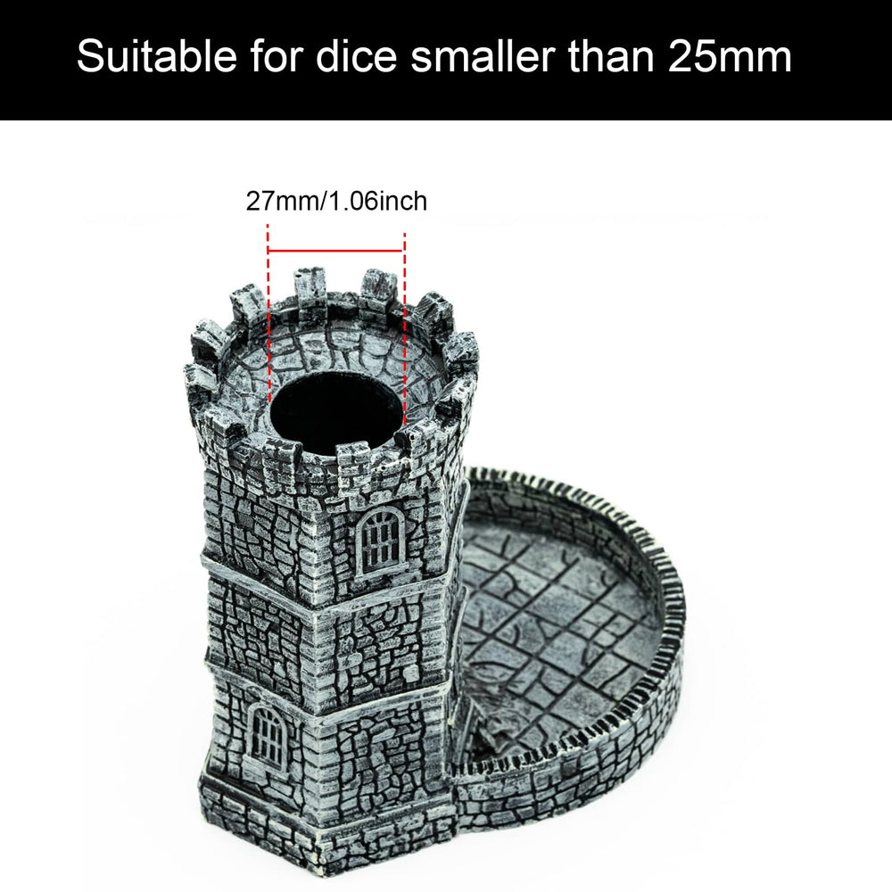 KSNDie dice tower is backpack-friendly, keeping gear ready for tabletop nights.