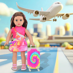 K.T. Fancy doll top enables quick outfit changes and imaginative dressing