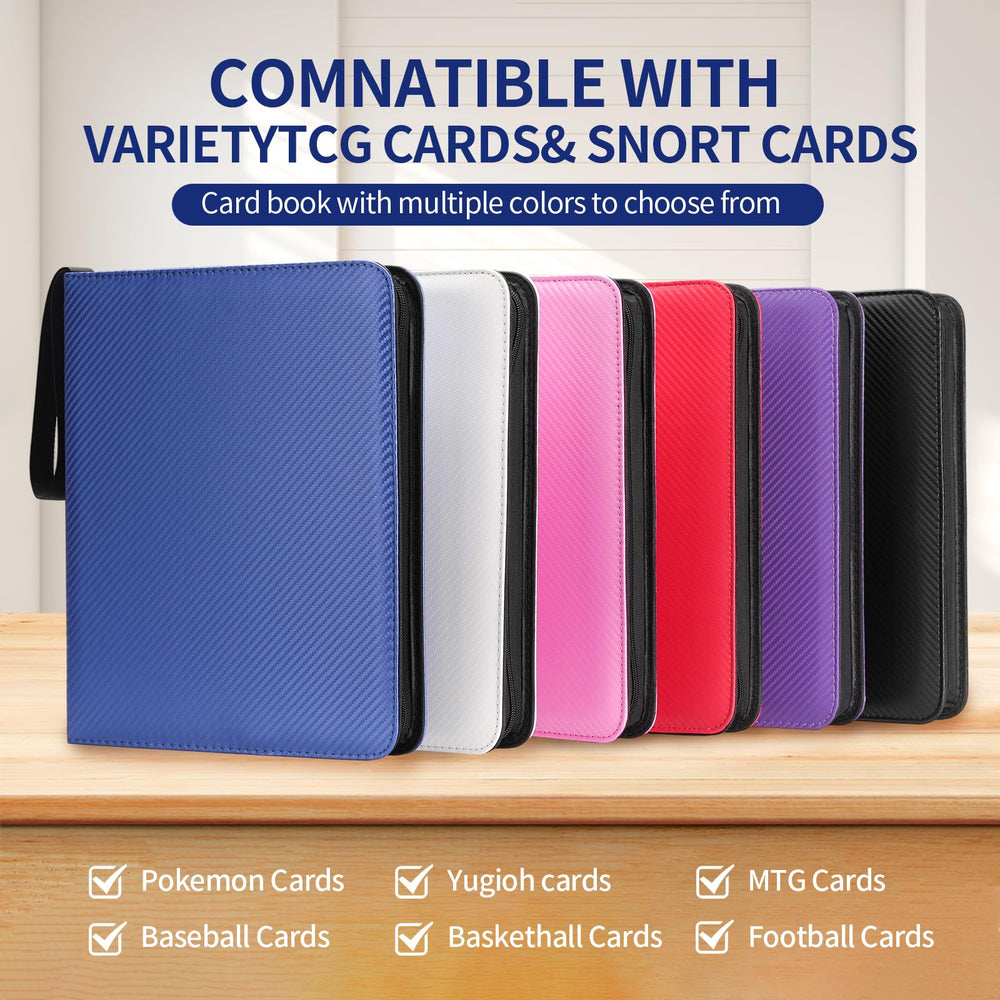 Clear-view pockets let you admire rare pulls without removing cards.