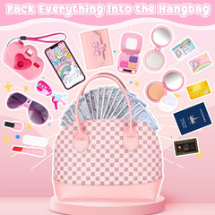 KUBUSFLY pretend makeup kit, safe toy cosmetics for creative beauty play.