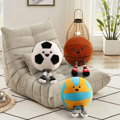 KUCCO-PILLOW versatile plush; lightweight for easy tossing and fun
