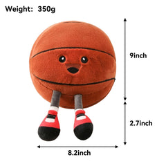 KUCCO-PILLOW kid-friendly basketball toy for playrooms and cuddle moments