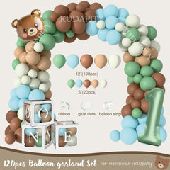 Kudapity One Happy Camper high chair banner for cute birthday photos
