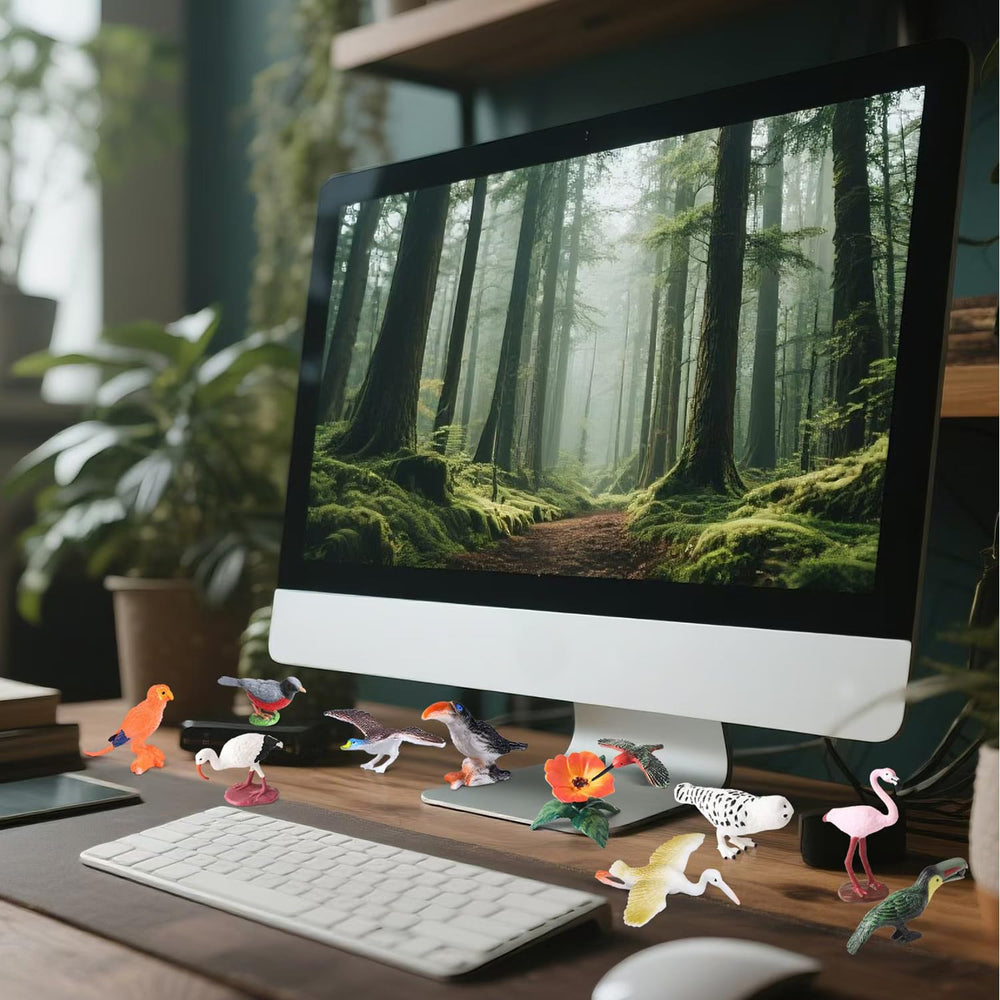 Kukifun eggs accessory enhances nest dioramas and imaginative play setups