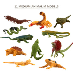 Kukifun desert reptiles cactus plant figure suitable for dioramas and party decorations