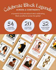 Kulture Games Black History cards – historical prompts for insightful trivia.