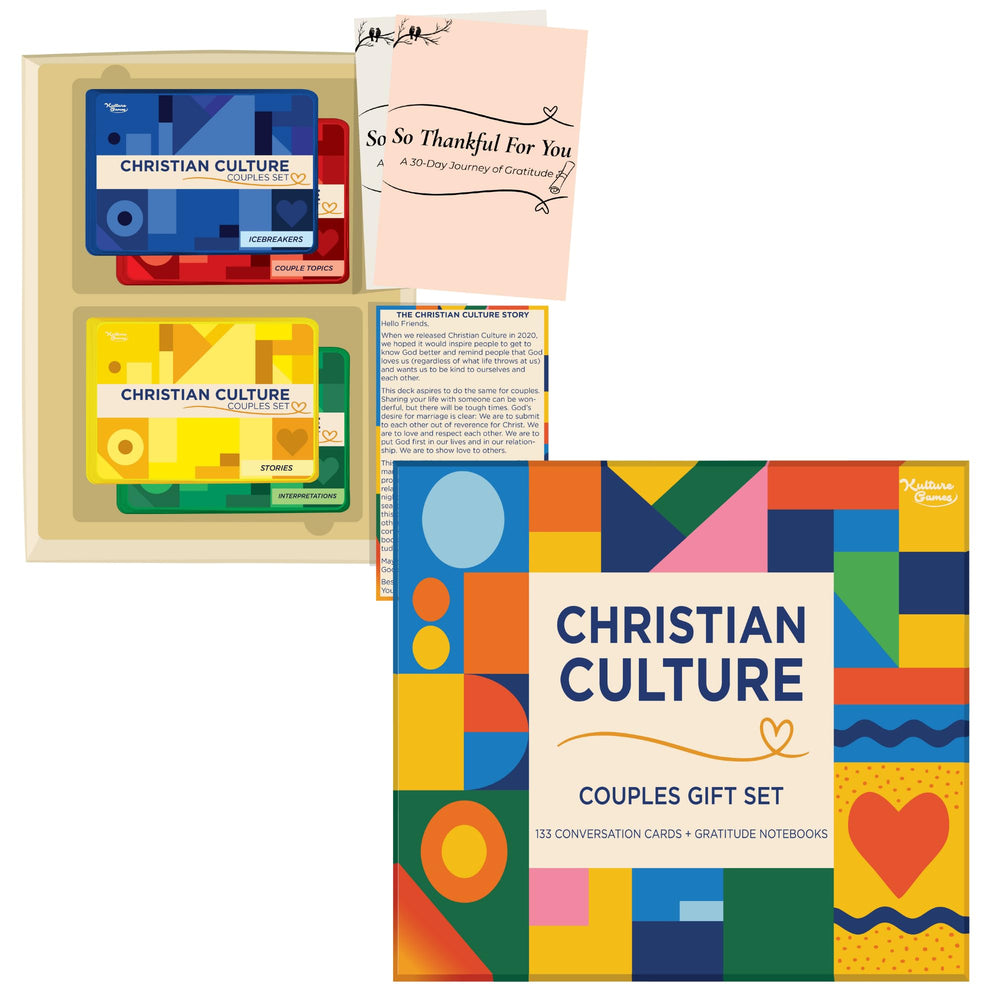 Kulture Games gift-set packaging enhances wedding or anniversary gifting