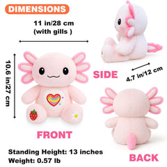 KUMANEKO axolotl DIY sticker sheets to personalize accessories