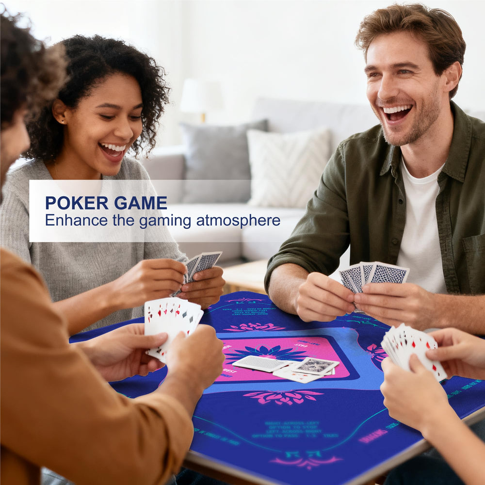 KUNTE printed rules help beginners during play