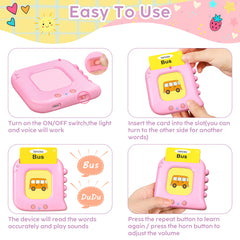 Kuovei 120pcs double sided cards cover diverse topics for varied lessons