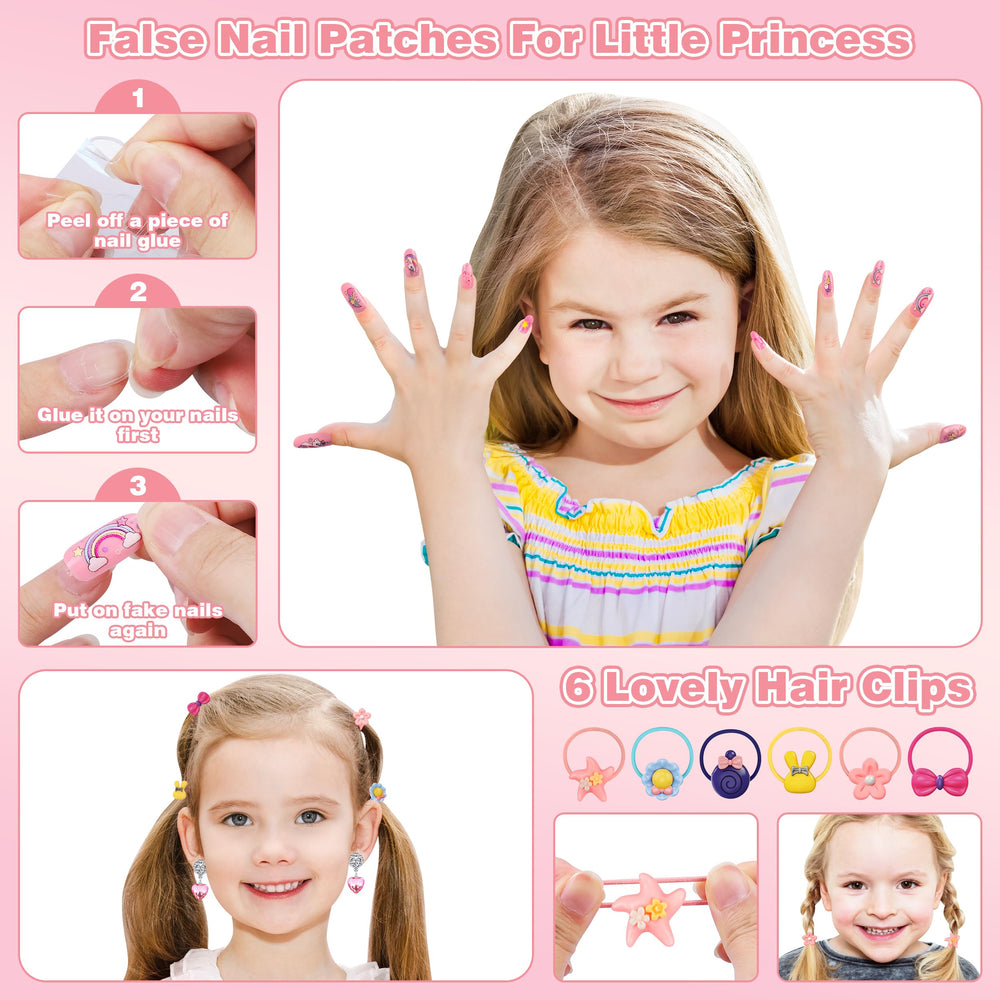 Kuovei jewelry and accessories for complete princess pretend-play